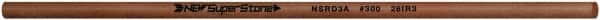 Value Collection - Round Ceramic Finishing Stick - 100mm Long x 3.175mm Wide x 3.2mm Thick, 300 Grit - Exact Tooling