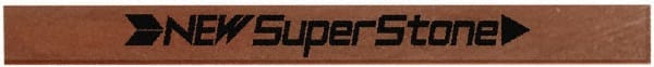 Value Collection - Flat Ceramic Finishing Stick - 40mm Long x 1mm Wide x 4mm Thick, 300 Grit - Exact Tooling