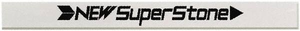 Value Collection - Flat Ceramic Finishing Stick - 40mm Long x 1mm Wide x 4mm Thick, 1,000 Grit - Exact Tooling