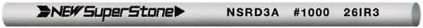 Value Collection - Round Ceramic Finishing Stick - 50mm Long x 2.35mm Wide, 1,000 Grit - Exact Tooling