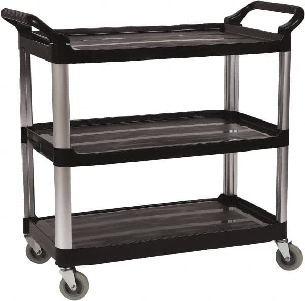 O-Cedar - Polypropylene Food Service Cart - 19-3/4" Width - Exact Tooling