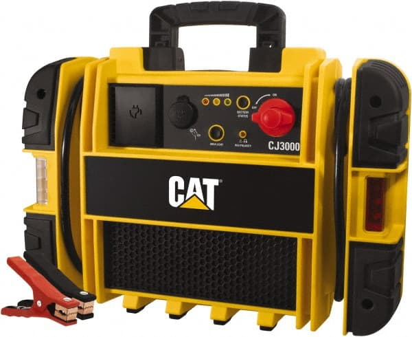 Cat - 12 Volt Commercial Jump Starter/Charger - 1,000 Amps, 2,000 Peak Amps - Exact Tooling