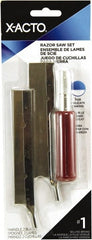 X-ACTO - Stainless Steel Hobby Knife with 2 Blades - #5 Blade, Plastic Handle - Exact Tooling