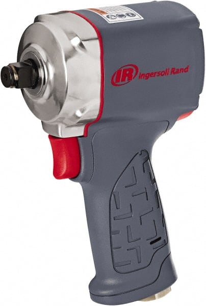 Ingersoll-Rand - 1/2" Drive, 7,000 RPM, 450 Ft/Lb Torque Impact Wrench - Pistol Grip Handle, 1,250 IPM, 17 CFM, 90 psi, 1/4" NPTF Inlet - Exact Tooling