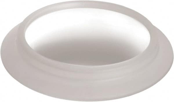 Vision Engineering - 6 Diopter, 0.21' Long x 2-1/2" Wide, Glass & Silicone Task & Machine Light Magnifier Lens - Clear, For Use with Magnifiers, cUL Listed - Exact Tooling