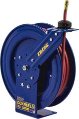 CoxReels - 30' Spring Retractable Hose Reel - 300 psi, Hose Included - Exact Tooling