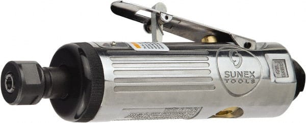 Sunex Tools - Air Die Grinders Collet Size (Inch): 1/4 Handle Type: Straight - Exact Tooling