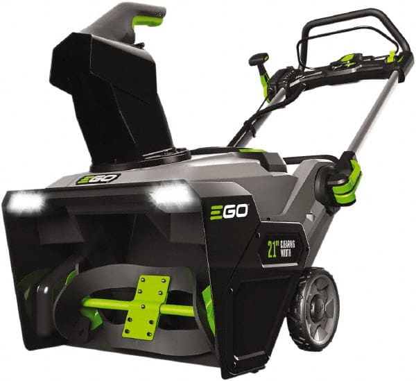 EGO Power Equipment - 21" Clearing Width Self Propelled Dual Port Snow Blower - 4 Forward Speeds, 1 Reverse Speed, Electric Start, 38" High x 22" Wide x 52" Deep - Exact Tooling