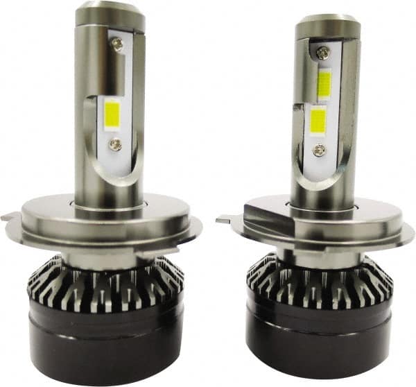 PRO-SOURCE - 5,000 Lumens, 12-24 VDC, H4 & 9003 LED Headlight - 6500K Cool White Color Scale, 30 Low/High Watt, 30,000 to 50,000 Average Life Hours - Exact Tooling