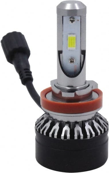 PRO-SOURCE - 5,000 Lumens, 12-24 VDC, H7 LED Headlight - 6500K Cool White Color Scale, 30 Low/High Watt, 30,000 to 50,000 Average Life Hours - Exact Tooling