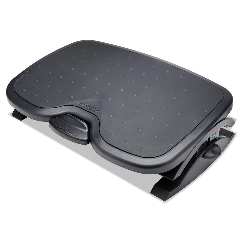 ACCO - Foot Rests; Position Type: Adjustable Footrest ; Color: Black ; Width (Inch): 21.9 ; Maximum Height: 5 (Inch); Minimum Height: 3-1/2 (Inch); Shipping Weight (Lb.): 7.6000 - Exact Tooling