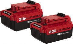 Porter-Cable - 20 Volt Lithium-Ion Power Tool Battery - 4 Ahr Capacity, Series 20V Max - Exact Tooling
