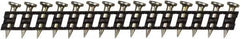 DeWALT - 11 Gauge 0.12" Shank Diam 0.68" Long Concrete Nails for Power Nailers - Steel, Yellow Zinc Finish, Smooth Shank, Angled Stick Plastic Collation, Round Head - Exact Tooling