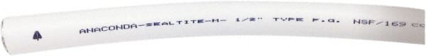 Anaconda Sealtite - 1" Trade Size, 100' Long, Flexible Liquidtight Conduit - Food Grade PVC & Galvanized Steel, 25.4mm ID - Exact Tooling