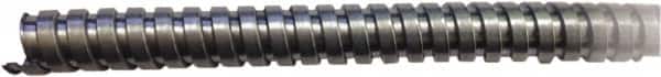 Anaconda Sealtite - 1/2" Trade Size, 200' Long, Flexible Metallic Conduit - Galvanized Steel, 12.7mm ID, Gray - Exact Tooling