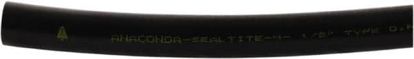 Anaconda Sealtite - 1" Trade Size, 100' Long, Flexible Liquidtight Conduit - Galvanized Steel & PVC, 1" ID, Black - Exact Tooling
