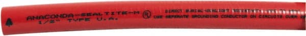 Anaconda Sealtite - 1" Trade Size, 400' Long, Flexible Liquidtight Conduit - Galvanized Steel & PVC, 25.4mm ID - Exact Tooling