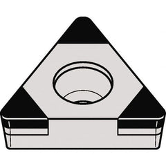 Kennametal - TCGW21.51 MT Grade KBH10 CBN Turning Insert - 60° Triangle, 1/4" Inscr Circle, 3/32" Thick, 1/64" Corner Radius - Exact Tooling