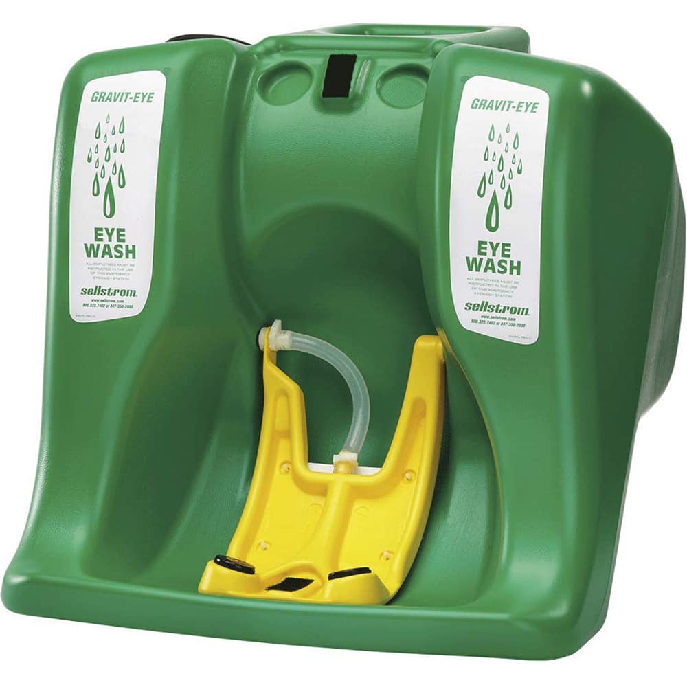 Sellstrom - Portable Eye Wash Stations Type: Gravit-Eye Capacity (Gal.): 16.000 - Exact Tooling