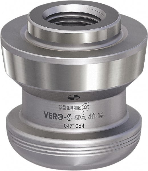 Schunk - 2 Piece Vise Mounting Kit - Stainless Steel - Exact Tooling