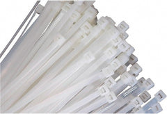 Triton - 24" Long Natural (Color) Nylon Standard Cable Tie - 175 Lb Tensile Strength, 7.18" Max Bundle Diam - Exact Tooling