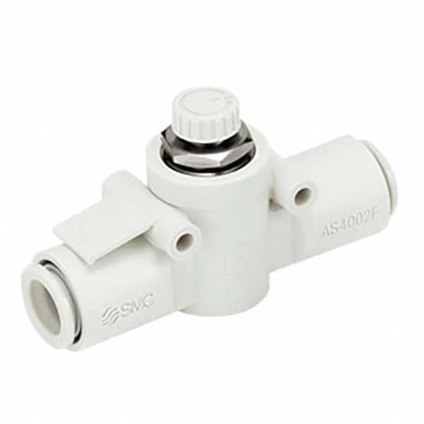 SMC PNEUMATICS - Speed & Flow Control Valves Valve Type: Flow Control Offset Inline Tube Outside Diameter (mm): 8 - Exact Tooling