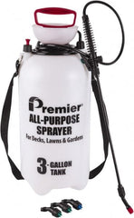 Premier Paint Roller - 3 Gal Chemical Safe Garden Hand Sprayer - Polyethylene Tank, Reinforced Hose - Exact Tooling