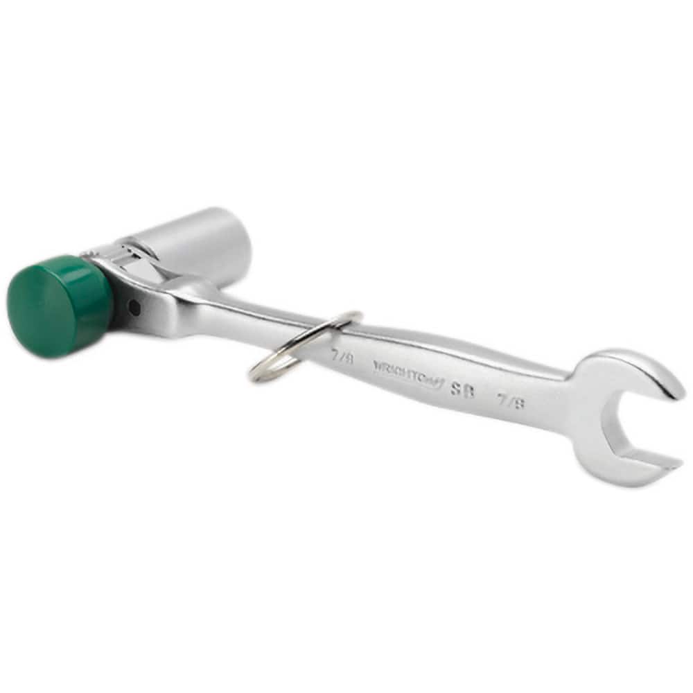 Wright Tool & Forge - Ratchets; Tool Type: Scaffold Ratchet ; Drive Size (Inch): 1/2 ; Head Shape: Pear ; Head Features: Reversible ; Finish/Coating: Full Polish Chrome ; Overall Length (Inch): 10-1/2 - Exact Tooling
