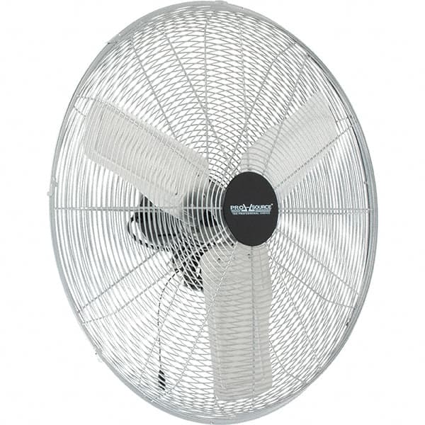 PRO-SOURCE - 30" Blade, 1/4 hp, 5,300, 6,200 & 7,800 CFM, Industrial Circulation Fan - Back-Mounted, 120 VAC Volts, 1.60-1.90 Amps, 3 Speed - Exact Tooling