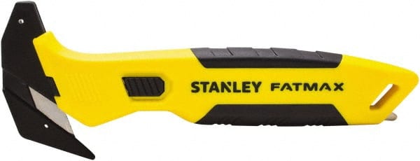 Stanley - Utility Knives, Snap Blades & Box Cutters Type: Safety Cutter Blade Type: Recessed/Concealed Fixed Blade - Exact Tooling