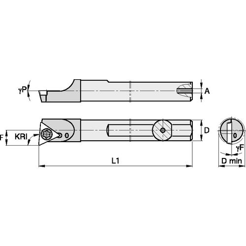 FCBM61520R CARBIDE SHANK BORING BAR - Exact Tooling