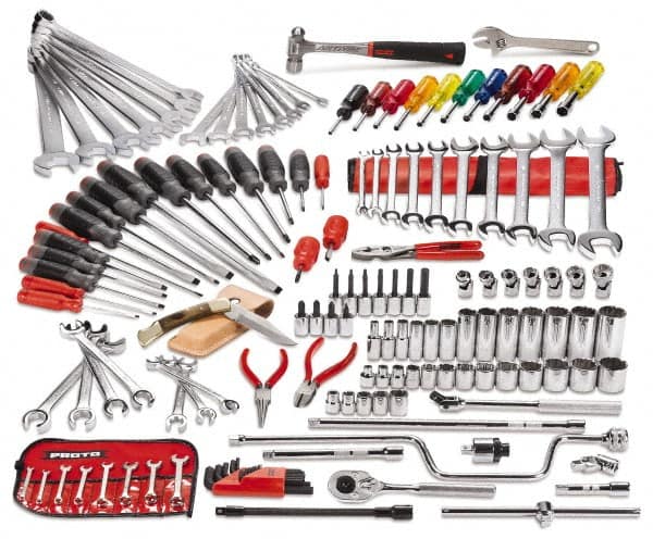 Proto - 148 Piece 3/8" Drive Master Tool Set - Comes in Top Chest - Exact Tooling