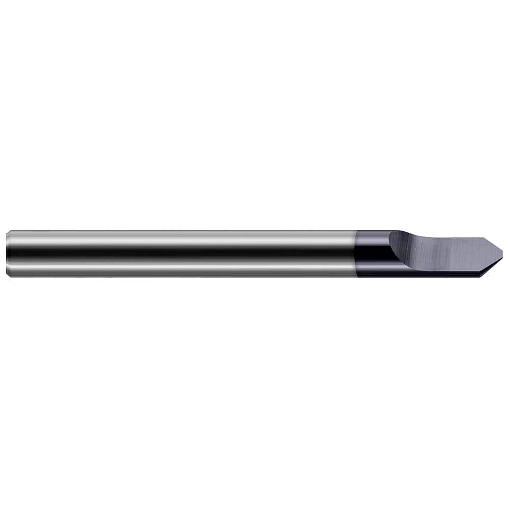 Harvey Tool - 60° 1/4" Diam 6" OAL Tipped Off Engraving Cutters - Exact Tooling