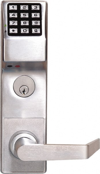 Alarm Lock - Combination Entry with Key Override Lever Lockset for 1-3/4" Thick Doors - Exact Tooling