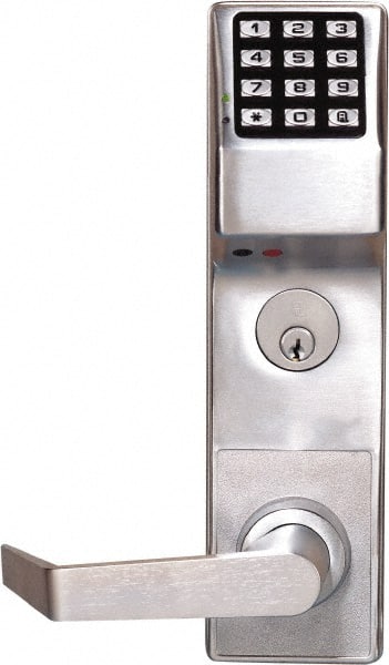 Alarm Lock - Combination Entry with Key Override Lever Lockset for 1-3/4" Thick Doors - Exact Tooling