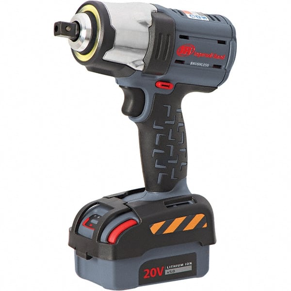 Ingersoll-Rand - Cordless Impact Wrenches & Ratchets Voltage: 20.0 Drive Size (Inch): 1/2 - Exact Tooling