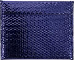 Made in USA - 11" Long x 13-3/4" Wide Peel-Off Self-Seal Bubble Mailer - Blue - Exact Tooling