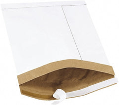 Made in USA - 12" Long x 8-1/2" Wide Peel-Off Self-Seal Padded Mailer - White - Exact Tooling