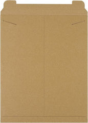 Made in USA - 21" Long x 17" Wide Regular Flat Mailer - Kraft - Exact Tooling