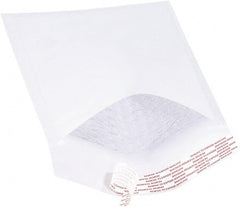 Made in USA - 10" Long x 6" Wide Peel-Off Self-Seal Bubble Mailer - White - Exact Tooling