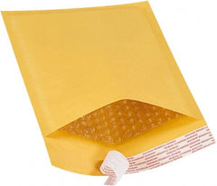 Made in USA - 10" Long x 6" Wide Peel-Off Self-Seal Bubble Mailer - Kraft - Exact Tooling