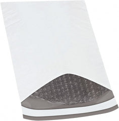 Made in USA - 12" Long x 7-1/4" Wide Peel-Off Self-Seal Padded Mailer - White - Exact Tooling