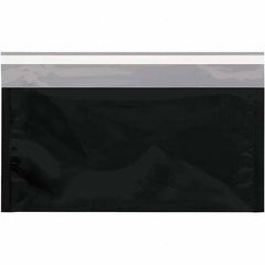 Value Collection - 10-1/4" Long x 6-1/4" Wide Peel-Off Self-Seal Metallic Mailer - Black - Exact Tooling