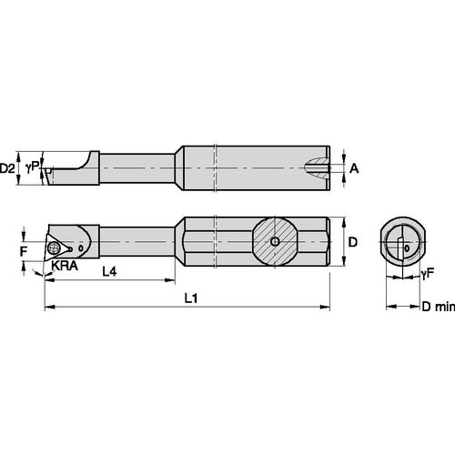 FSBI312625155R STEEL SHANK STEP - Exact Tooling