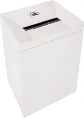 Ability One - 4mm x 37mm" Strip, 17 Sheet Cross Cut Paper Office Shredder - 13-1/2" Long x 18" Wide x 25" High, Level 4 Security, 69 Gal Wastebasket - Exact Tooling