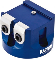 Raptor Workholding - 1-1/2" Jaw Width, 2" High Dovetail Vise - For Use with 4 & 5 Axis Workholding Systems - Exact Tooling