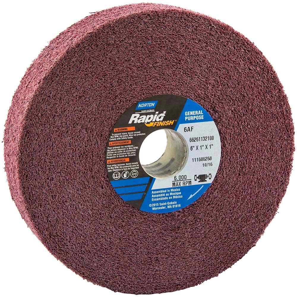 Norton - Deburring Wheels Wheel Type: Convolute Wheel Diameter (Inch): 6 - Exact Tooling