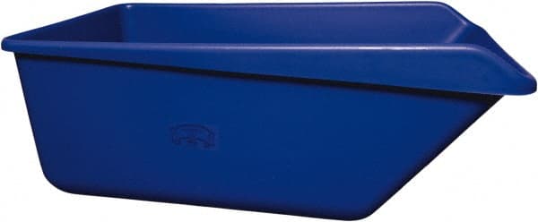 Remco - 149 Gal Blue Rectangular Polyethylene Tub - 21-3/4" High x 32" Diam - Exact Tooling