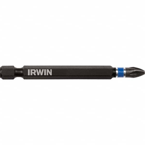 Irwin - Power & Impact Screwdriver Bit Sets Point Type: Phillips, Square, Torx Drive Size: 1/4 Hex - Exact Tooling