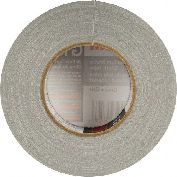 3M - 2" x 50m Gray Gaffers Tape - 11 mil, Rubber Adhesive, Cotton Cloth Backing, Series GT2 - Exact Tooling